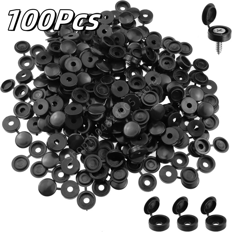 Furniture Hardware Screws - 100Pcs 플라스틱 접이식 셀프 태핑 나사