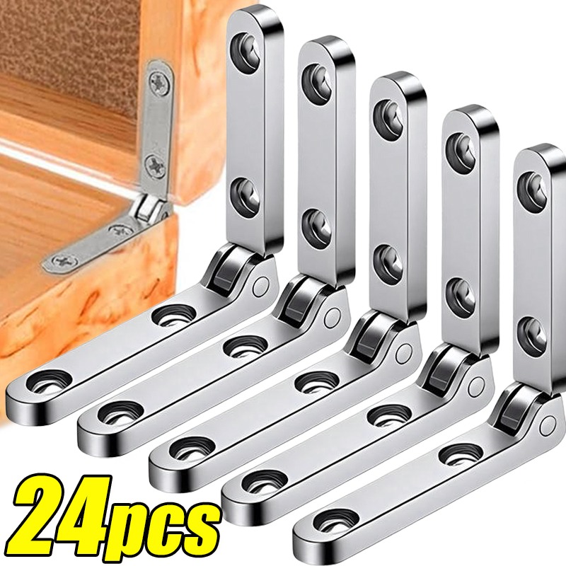 Furniture Hardware Screws - 미니 아연 합금 힌지, 고하중 접이식