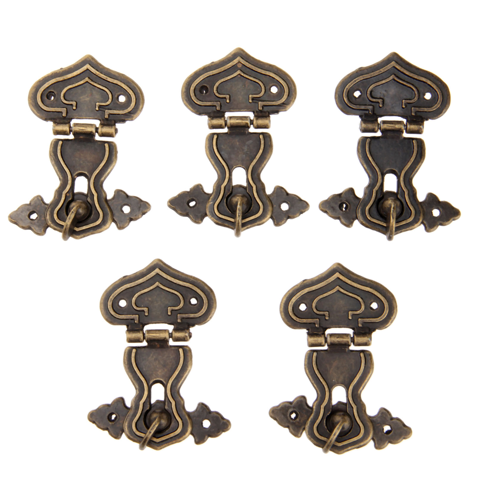 Furniture Hardware Screws - 골동품 금속 자물쇠 장식 걸쇠 후크