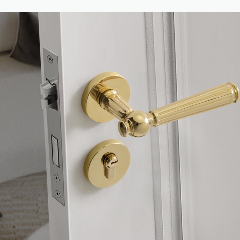 아연 합금 도어 잠금 장치 실내 침실 무음 잠금 장치  - Zinc Furniture Hardware 리뷰 및 가격