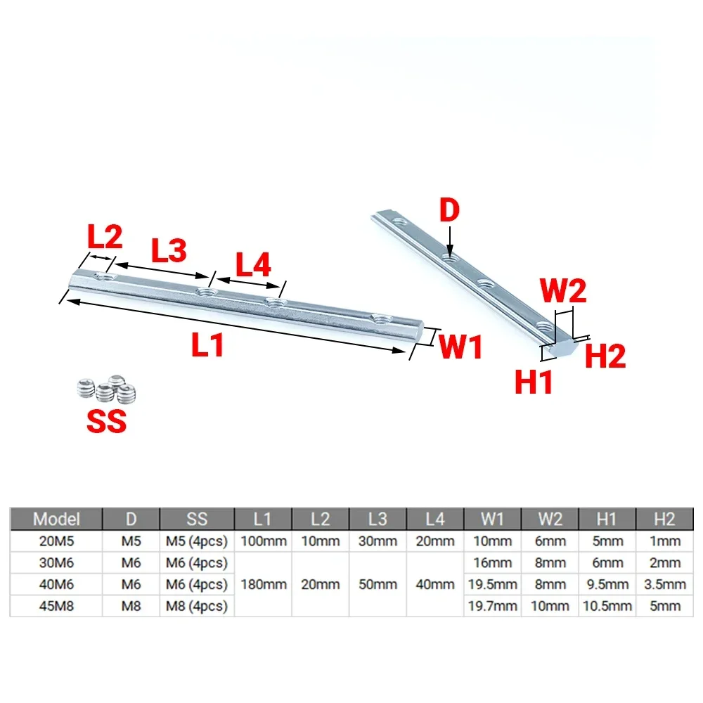 4Pcs V-슬롯 T-슬롯 조이너 180 학위 스트레이 - Corner Bracket Angle 리뷰 및 가격