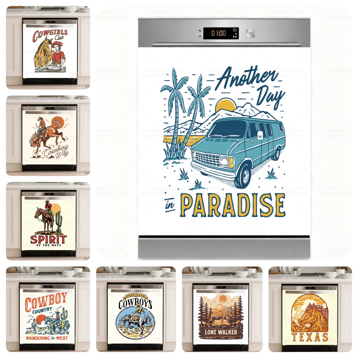 웨스턴 카우보이 & 파라다이스 밴 식기세척기 스티커 방 - Furniture Paradise & Hardware Ghaziabad Reviews 리뷰 및 가격