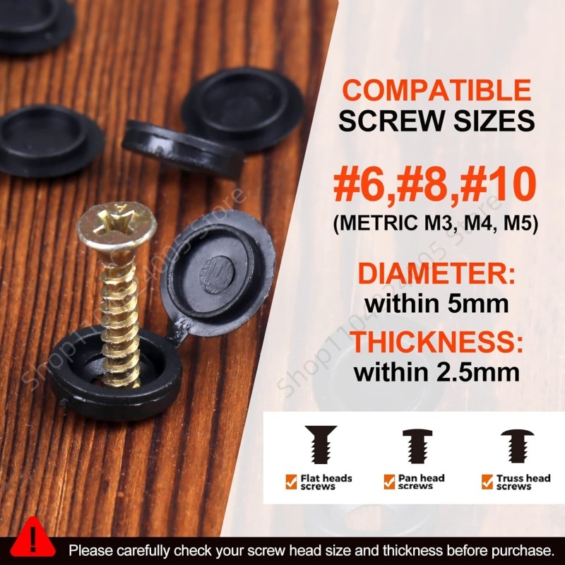 100Pcs 플라스틱 접이식 셀프 태핑 나사 볼트 네일 - Furniture Hardware Screws 리뷰 및 가격