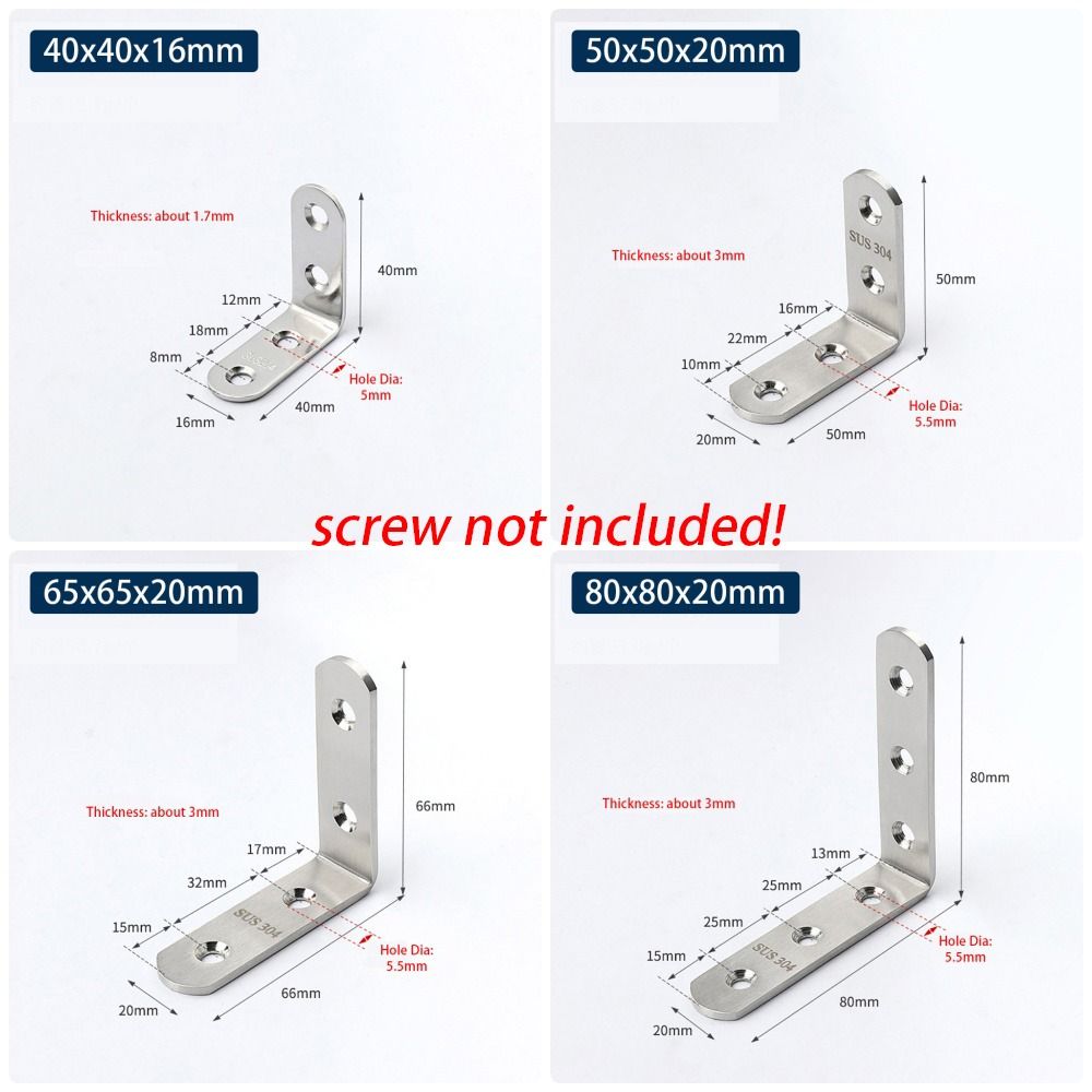 1Pcs 캐비닛 스크린 벽 각도 브래킷 가구 패스너 S - Corner Bracket Angle 리뷰 및 가격