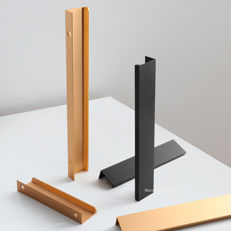 확장형 서랍장 손잡이, 도어 엣지 핸들, 블랙 골드 옷 - Furniture Rotating Hardware 리뷰 및 가격