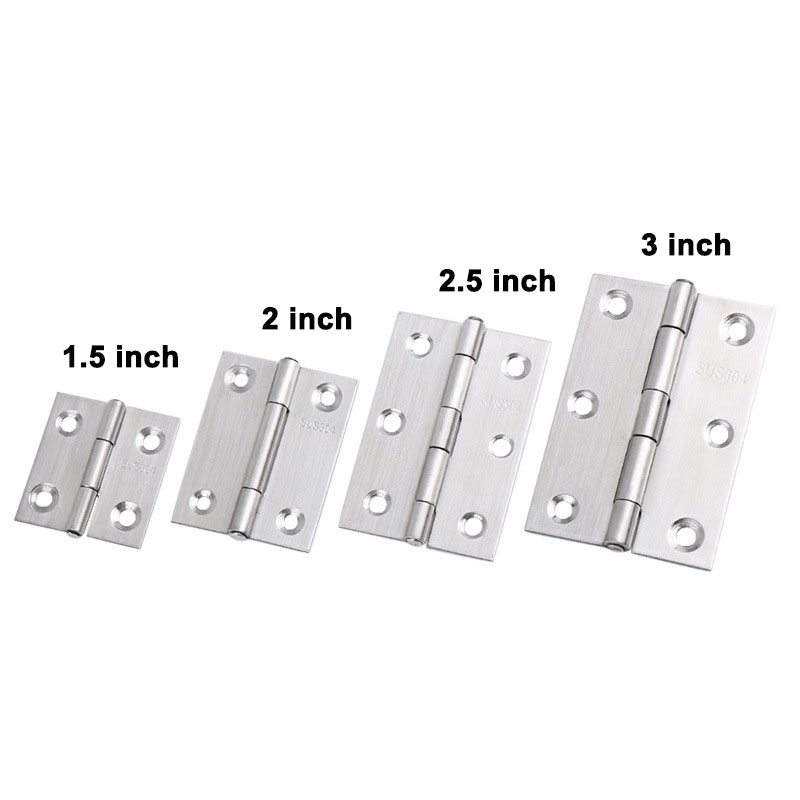 6-20pcs 작은 문 경첩 스테인레스 스틸 실버 홈  - Furniture Hardware Screws 리뷰 및 가격