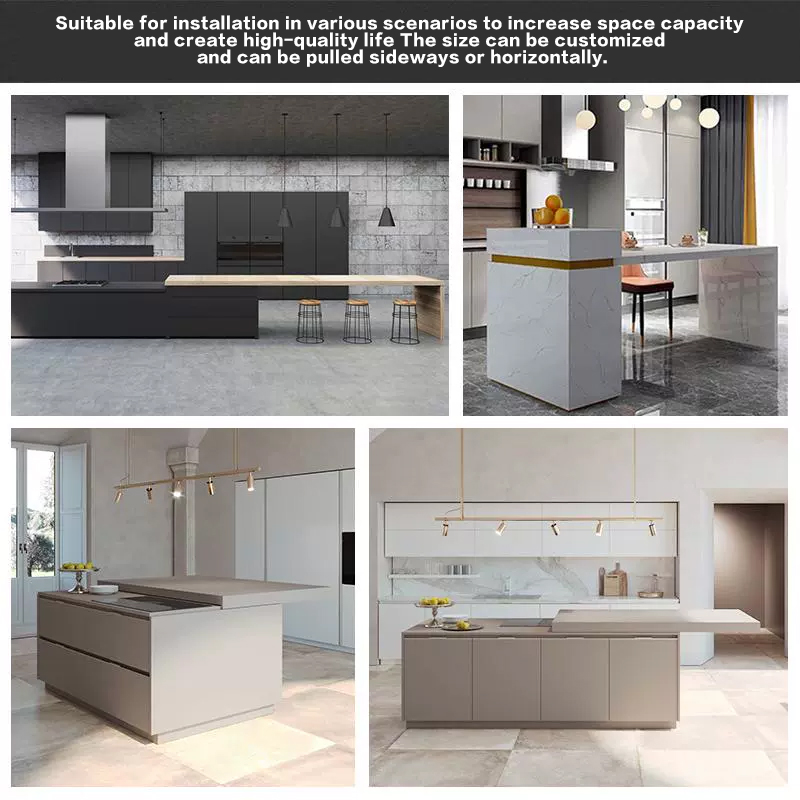 전기 주방 아일랜드 텔레스코픽 트랙 전동 슬라이드 레일 - Furniture Hardware In China 리뷰 및 가격