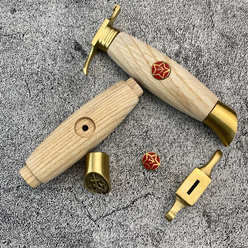 황동 보호 키트가 포함된 천연 원목 손잡이, 내구성이  - Furniture Hardware Supply 리뷰 및 가격