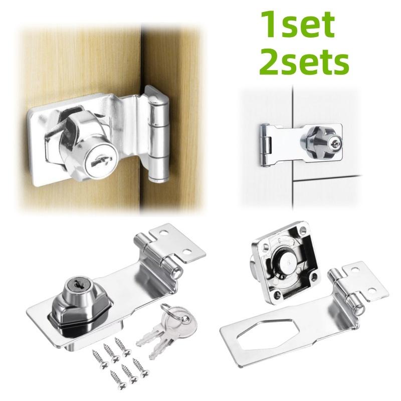 1/2세트 손잡이 스타일 가구 안전 잠금 장치, 캐비닛 - Furniture Hardware Screws 리뷰 및 가격