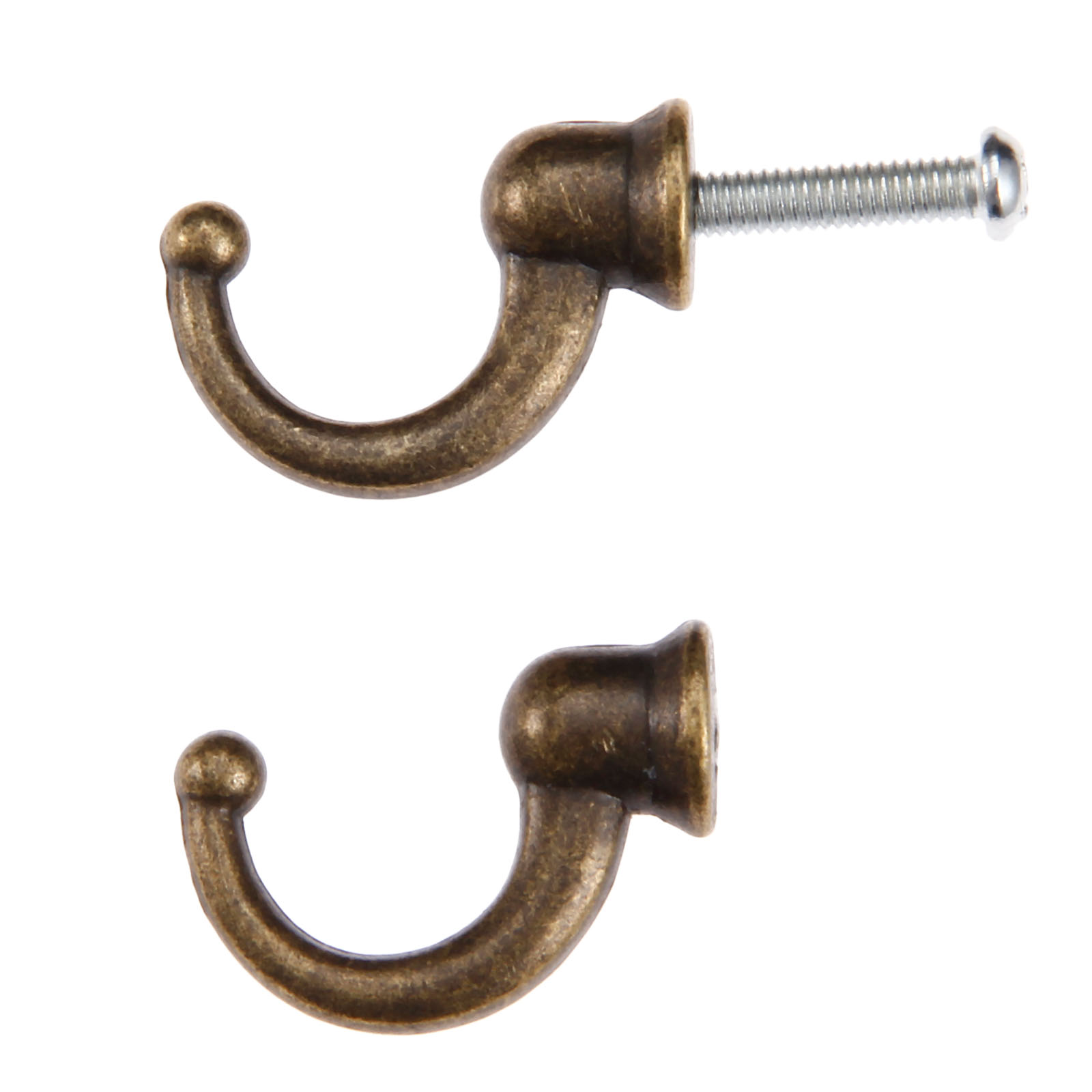 20pcs 29*20*12mm 골동품 청동 벽 후크 모 - Furniture Hardware Screws 리뷰 및 가격