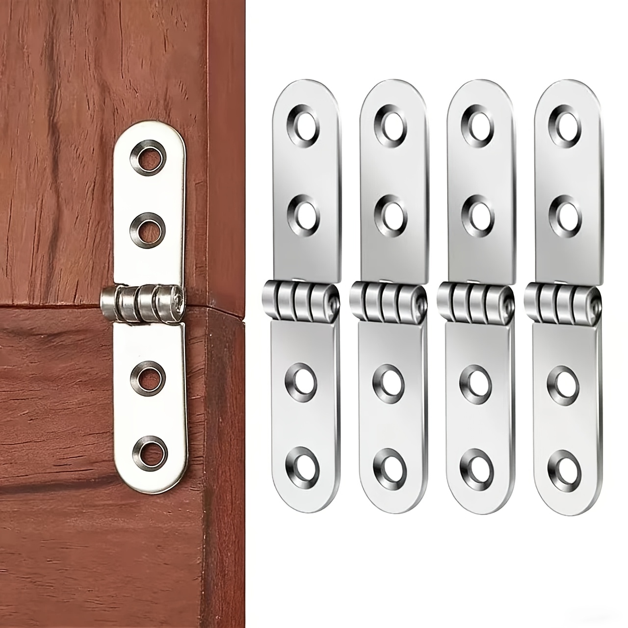 접이식 힌지 플립 스크류 힌지, 무료 나사, 재봉틀 캐 - Furniture Hardware Screws 리뷰 및 가격