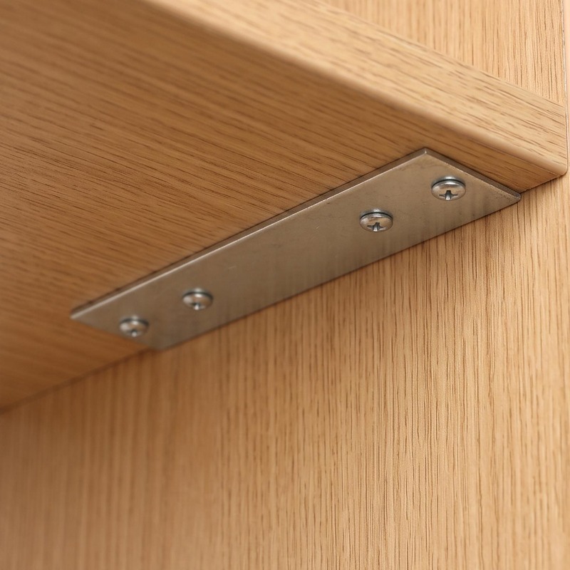 6/1PCS 헤비 듀티 스트레이트 브레이스 브래킷 금속 - Furniture Hardware Supply 리뷰 및 가격