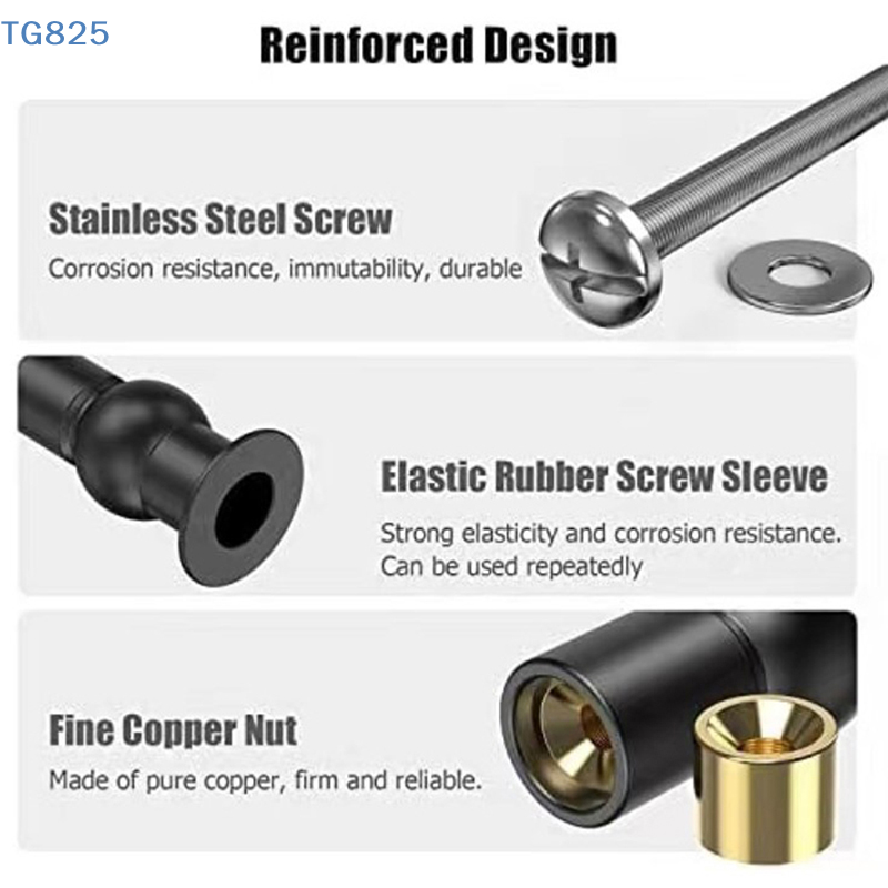 【AN】2개 변기 시트 힌지 상단 고정 힌지 팩 마운팅 - Furniture Hardware Screws 리뷰 및 가격