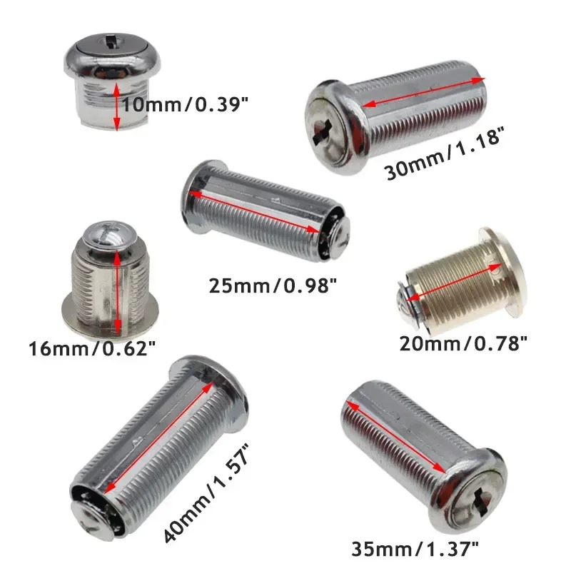 10/16/20/25/30/35/40mm 캠 잠금 보안 - Furniture Hardware In China 리뷰 및 가격
