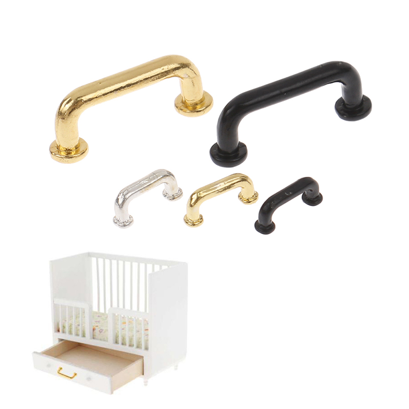 1:12 미니어처 문짝 캐비닛 옷장 손잡이, 서랍 손잡 - Zinc Furniture Hardware 리뷰 및 가격