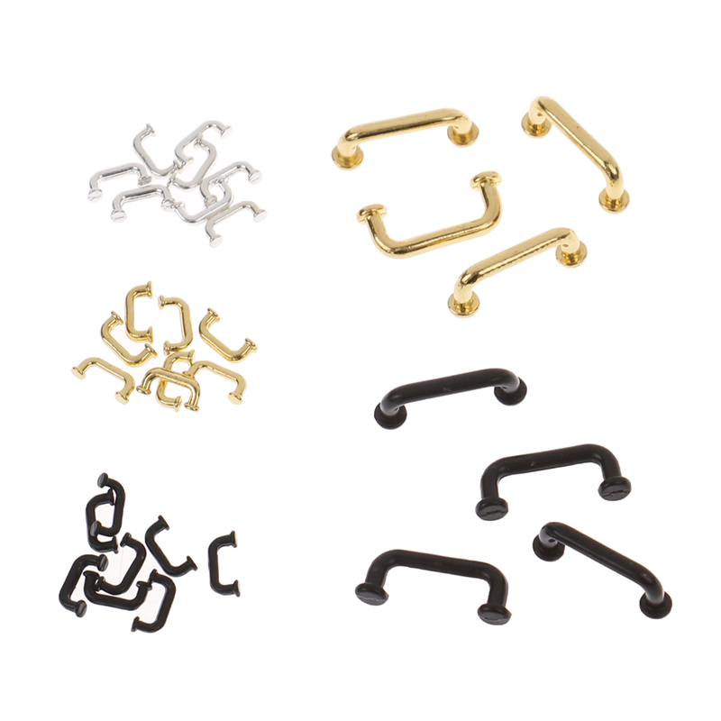 1:12 미니어처 문짝 캐비닛 옷장 손잡이, 서랍 손잡 - Zinc Furniture Hardware 리뷰 및 가격