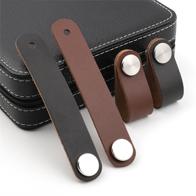 가죽 손잡이 캐비닛 옷장 가구 문 당김 수하물 손잡이  - Furniture Hardware In China 리뷰 및 가격